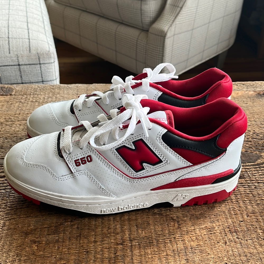 New Balance 550 White Red